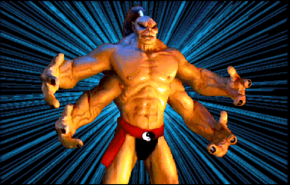 Goro Lives! MK Intro Pic 1